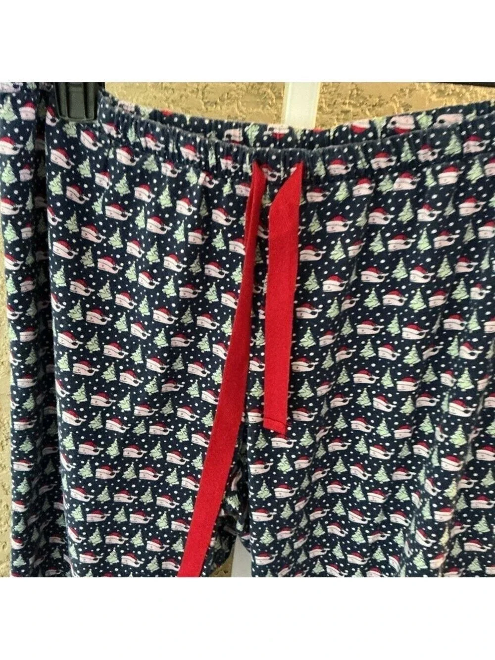 Vineyard Vines Women's Christmas Pajama Pants Snowflake Tree Print Size M